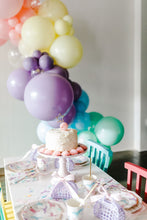 Load image into Gallery viewer, Rose Gold Frenchie Striped Large Plates