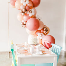 Load image into Gallery viewer, Rose Gold Frenchie Striped Cups