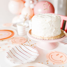 Load image into Gallery viewer, Rose Gold Frenchie Striped Cups