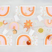Load image into Gallery viewer, Boho Rainbow Large Plates