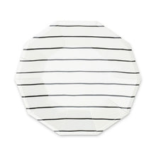 Load image into Gallery viewer, Ink Frenchie Striped Large Plates
