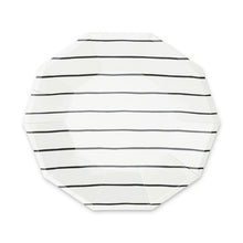 Load image into Gallery viewer, Ink Frenchie Striped Large Plates