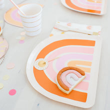 Load image into Gallery viewer, Boho Rainbow Large Plates
